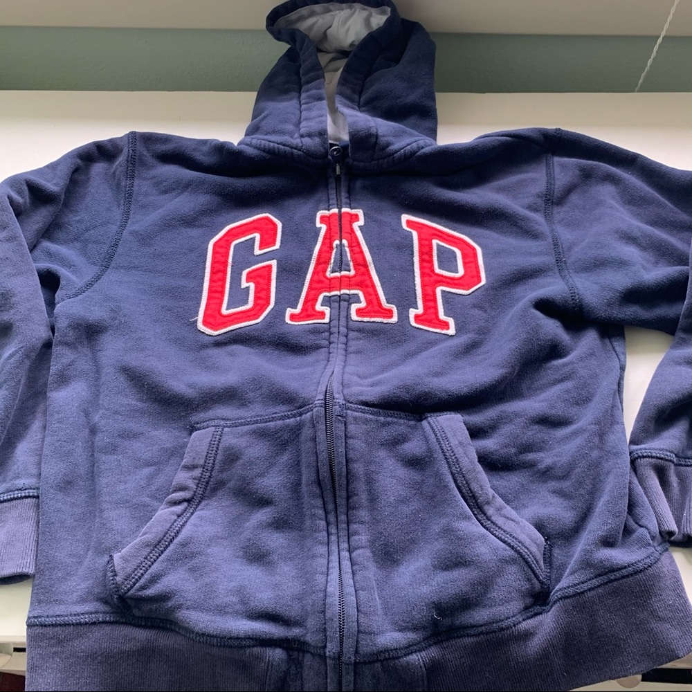 Navy GAP zip up.